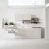 Bagno con lavatrice nascosta